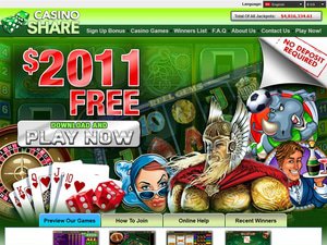 Casino Share website