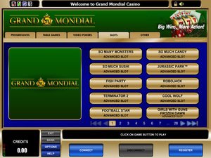 Grand Mondial Casino games
