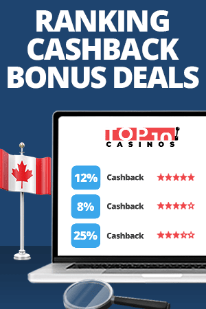 rating of cashback bonuses