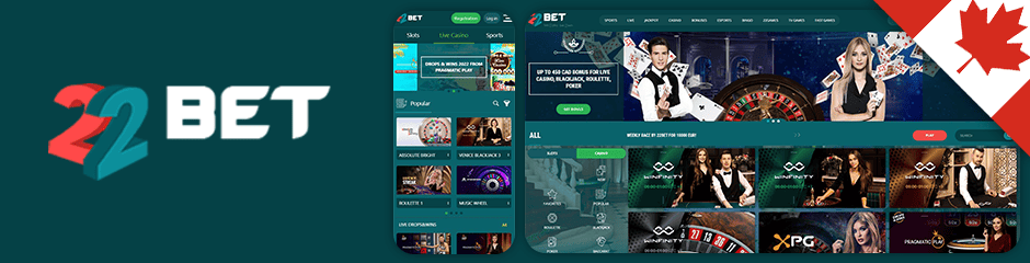 22 bet casino bonuses