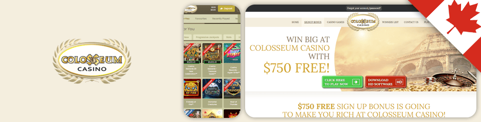 colosseum casino bonus