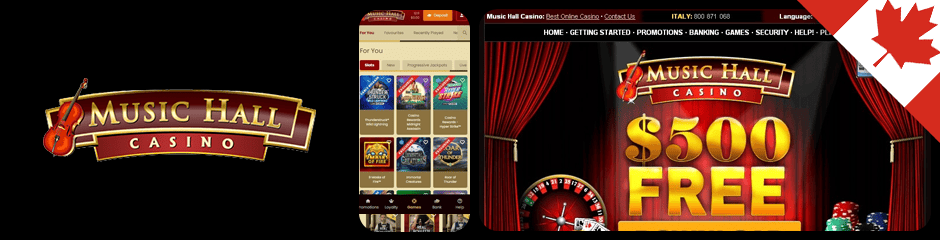 music hall casino bonus