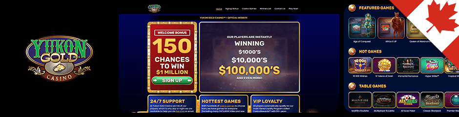 YukonGold Casino Bonuses