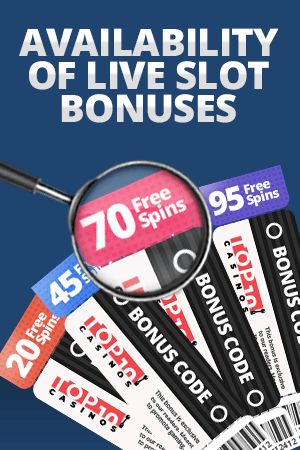 slots bonuses