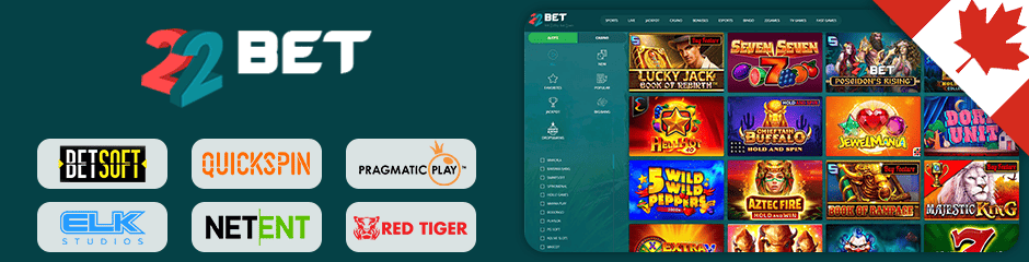 22bet games and software
