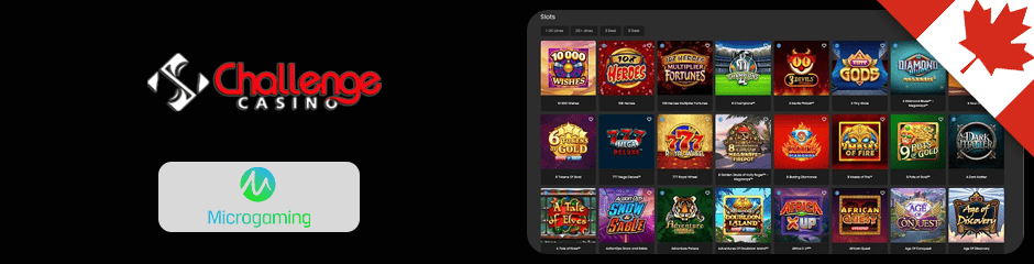 challenge casino games and software