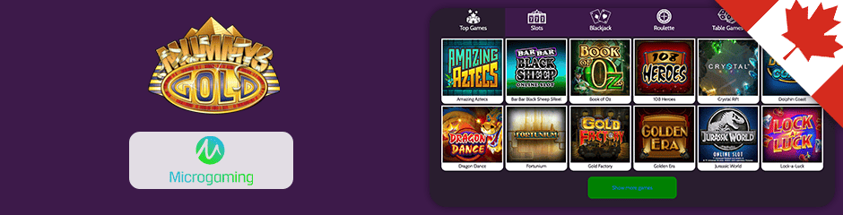 mummys gold casino games and software