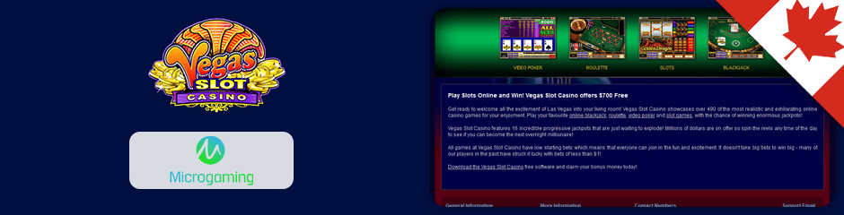 vegas slot casino games and software