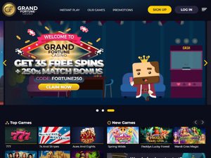 Grand Fortune Casino website