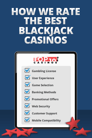 how we review top blackjack casinos