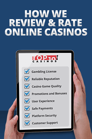 how we evaluate top 10 canadian online casinos